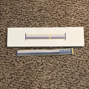 Authentic Apple Lavender Gray/Light Lilac Sport Loop 41MM- One Size adjustable